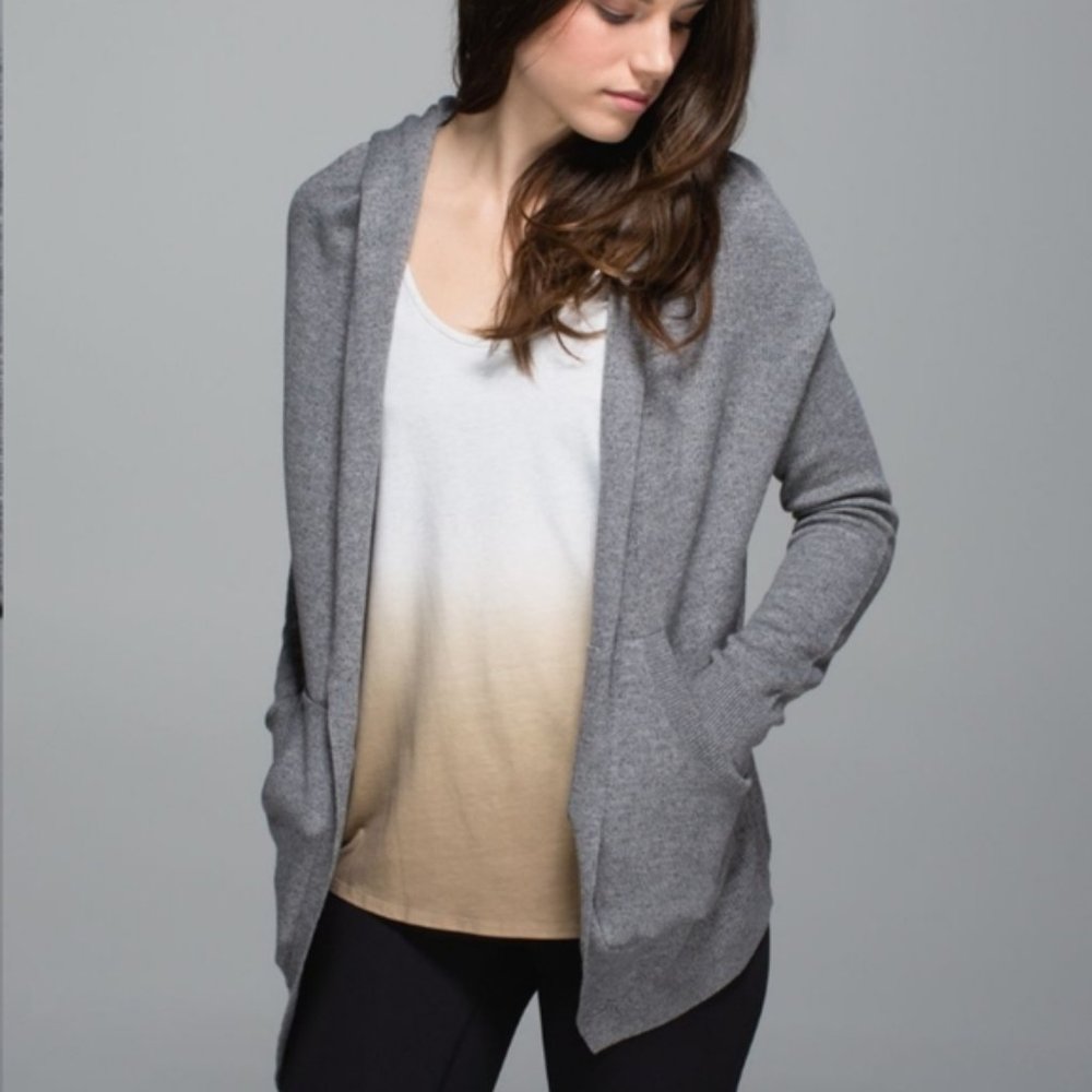 lululemon Cabin Yogi Wrap Hooded Cardigan